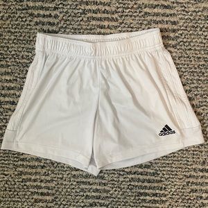 Adidas White Tastigo 19 Shorts